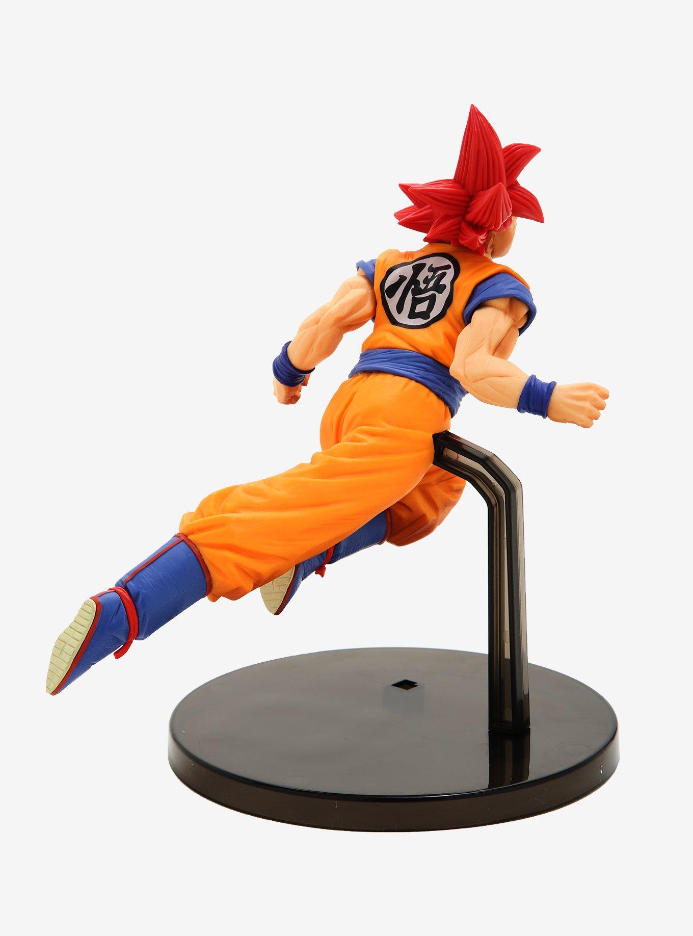 Banpresto Dragon Ball Super Fes!! Stage 9 Super Saiyan God Son Goku Figure (Version A), , alternate