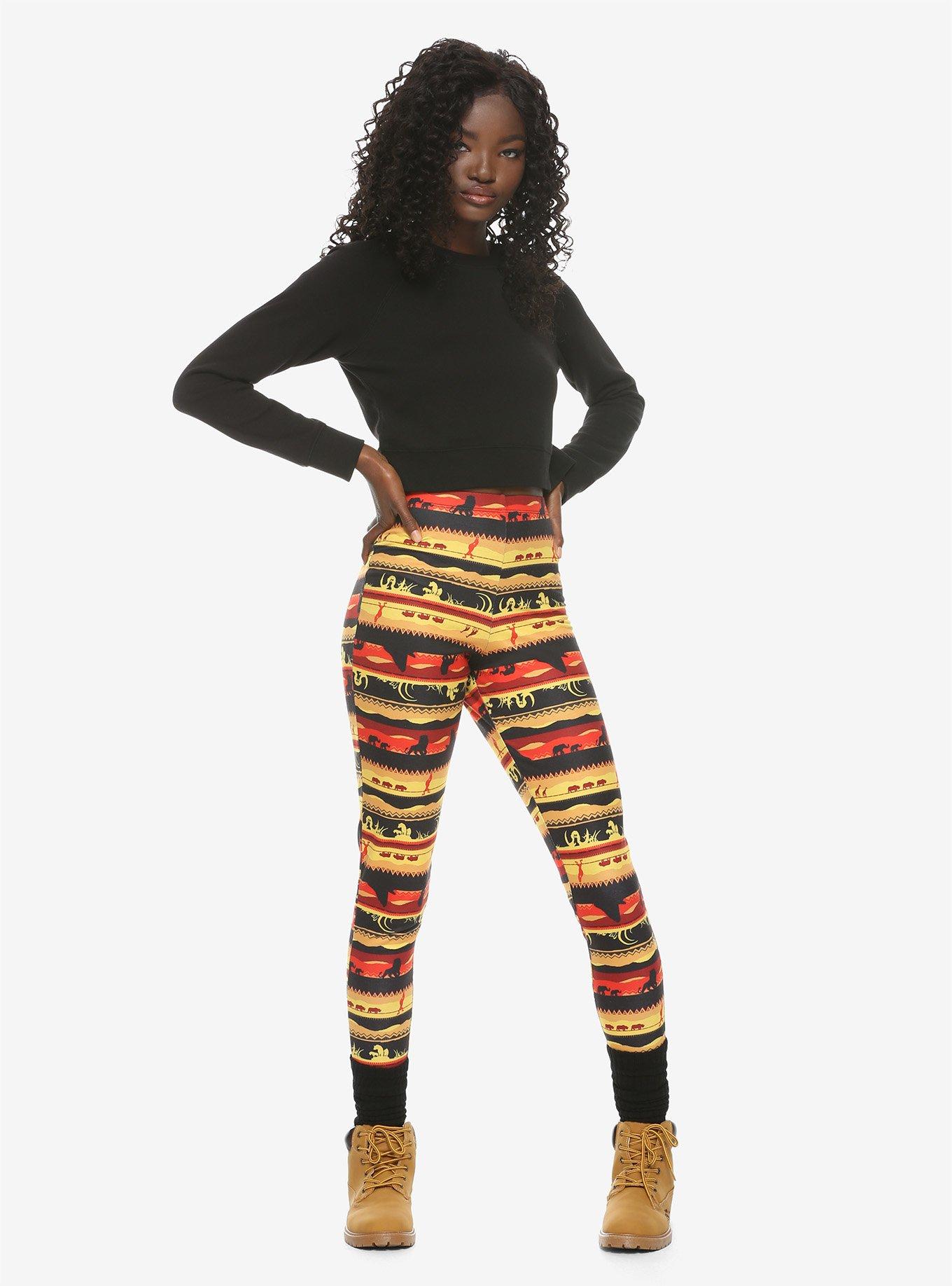 Her Universe Disney The Lion King Sunset Leggings, MULTI, alternate