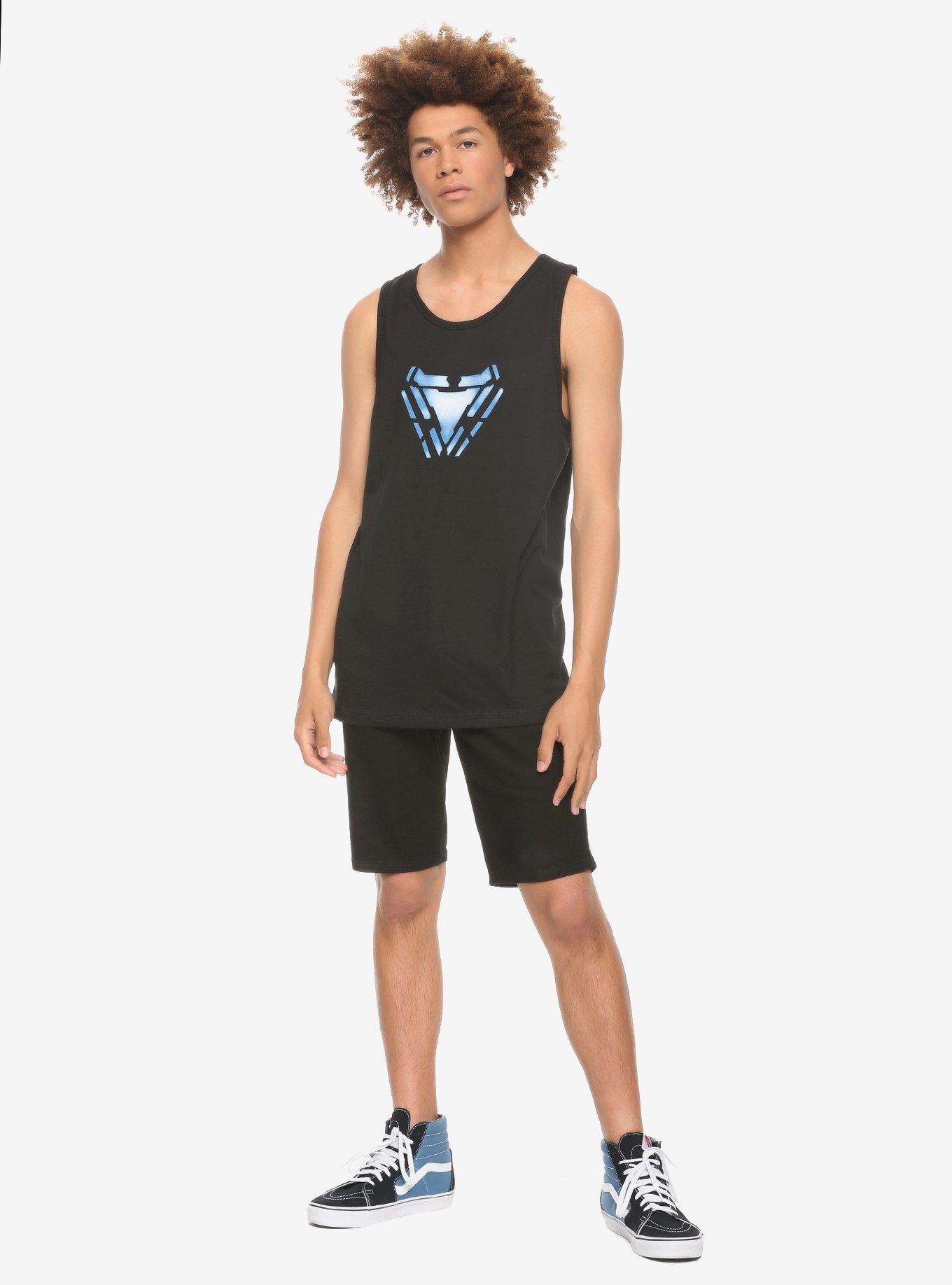 Marvel Avengers: Endgame Tony Stark Arc Reactor Tank Top, , alternate