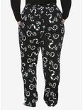 Beetlejuice Sandworm Print Girls Pajama Pants Plus Size, MULTI, alternate