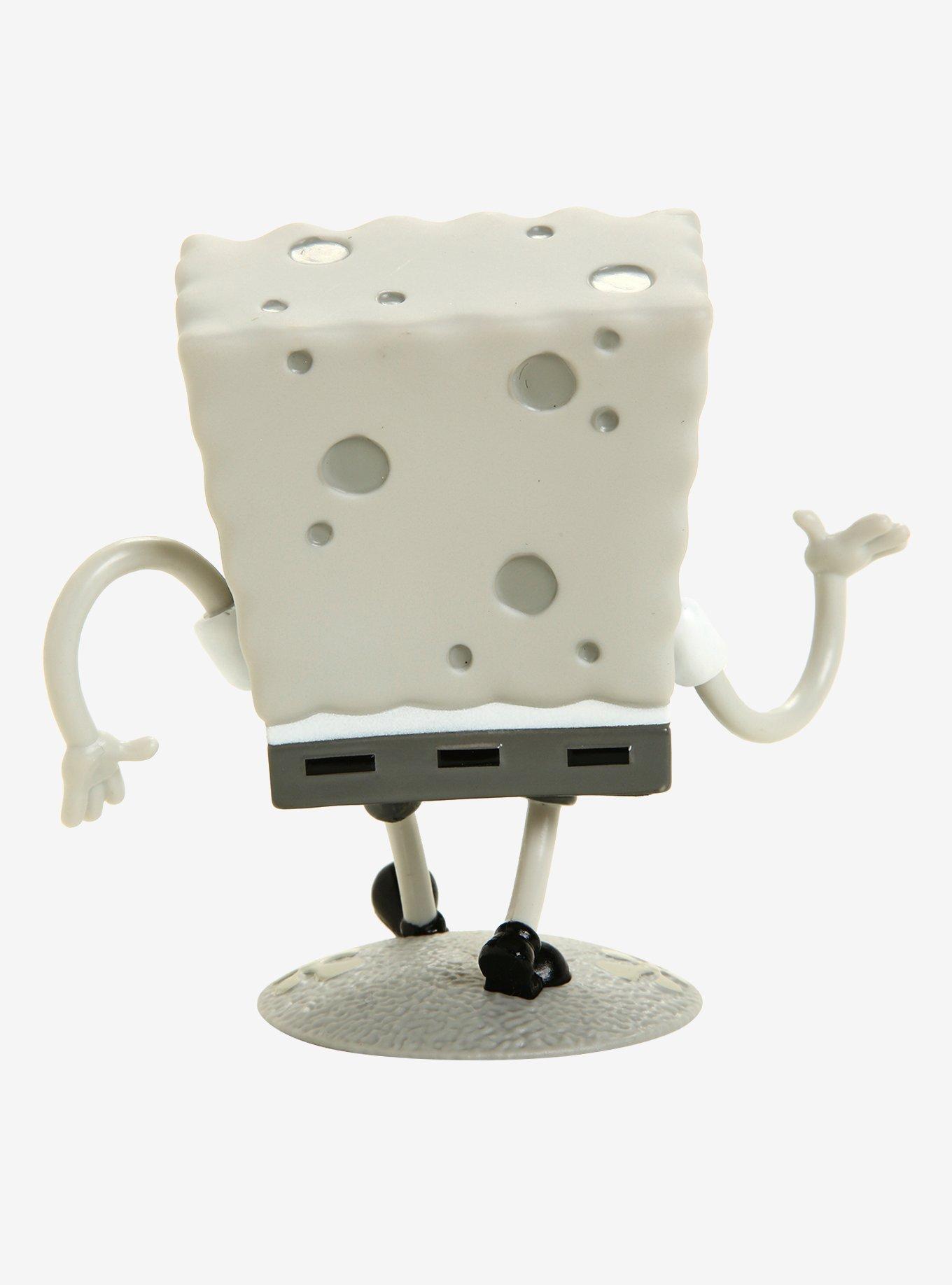 SpongeBob SquarePants Old Timey Black & White Vinyl Figure, , alternate