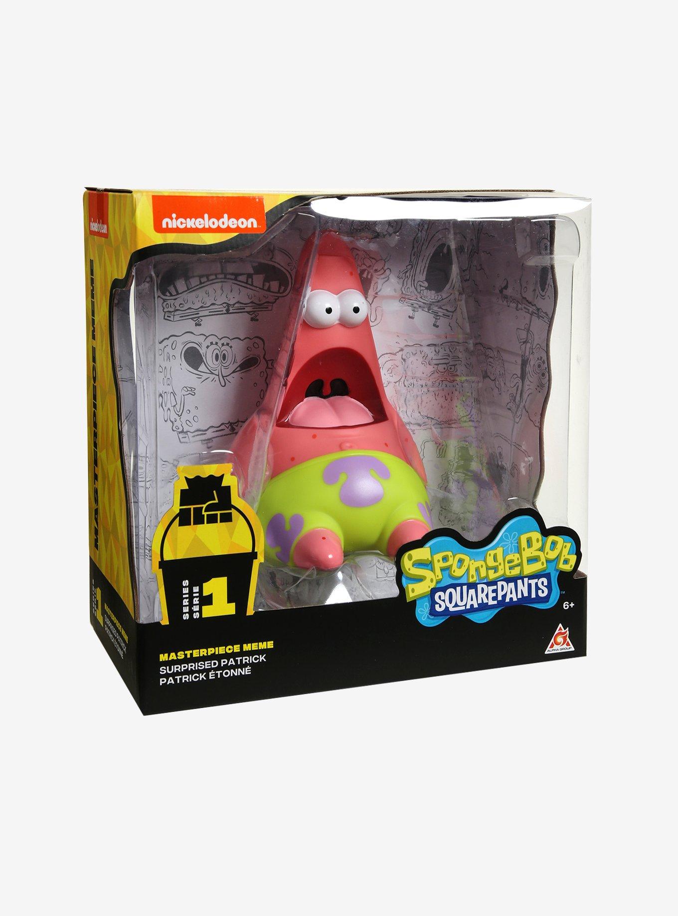 SpongeBob SquarePants Surprised Patrick Meme Vinyl Figure, , alternate