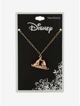 Disney Lady And The Tramp Spaghetti Kiss Necklace, , alternate
