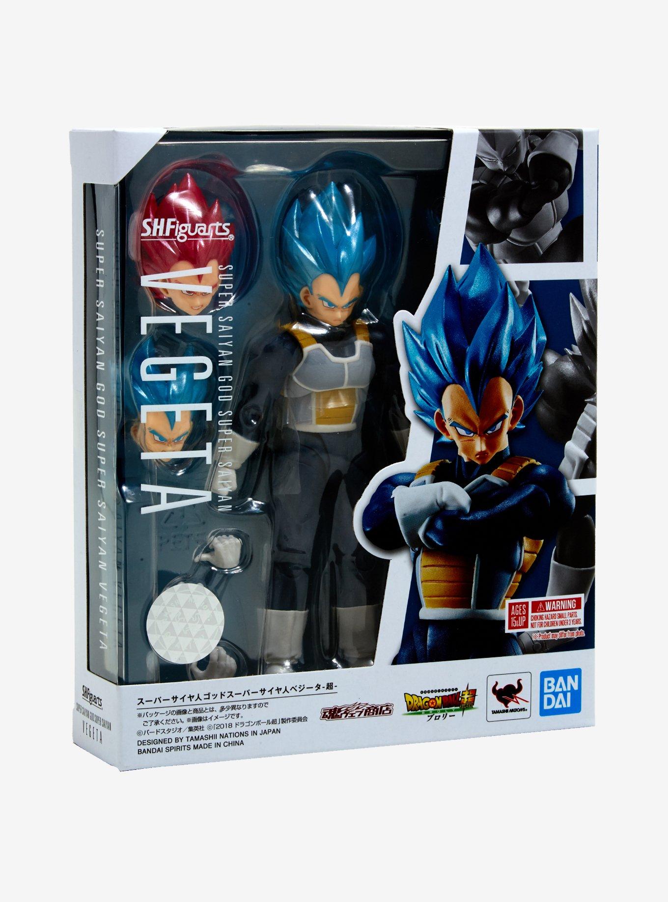 S.H.Figuarts Dragon Ball Super Super Saiyan God Super Saiyan Vegeta Action Figure, , alternate