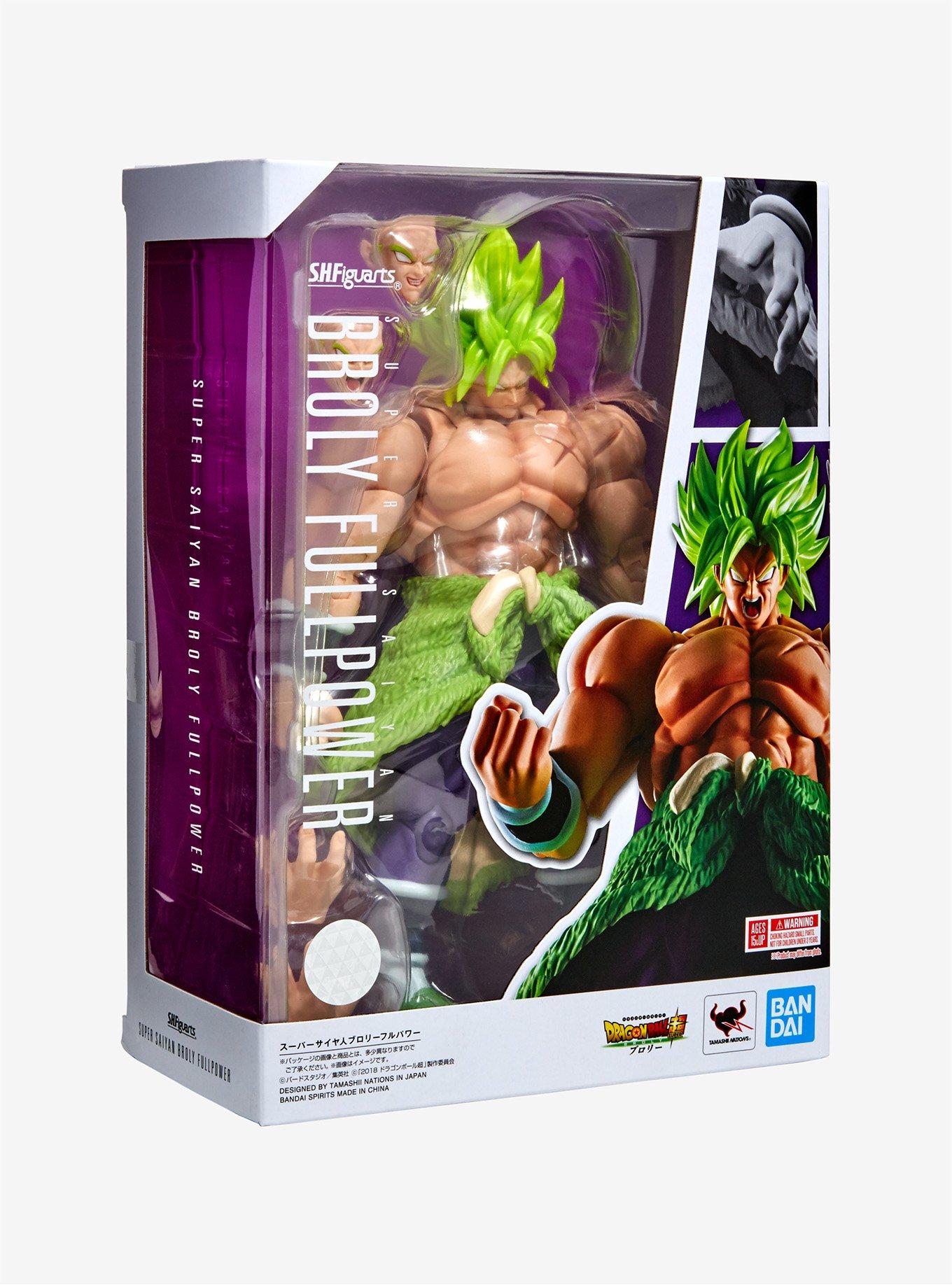 Dragon Ball Super S.H.Figuarts Super Saiyan Broly (Full Power) Action Figure, , alternate