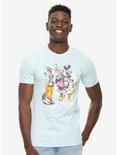 Disney Kingdom Hearts Gang's All Here T-Shirt - BoxLunch Exclusive, , alternate