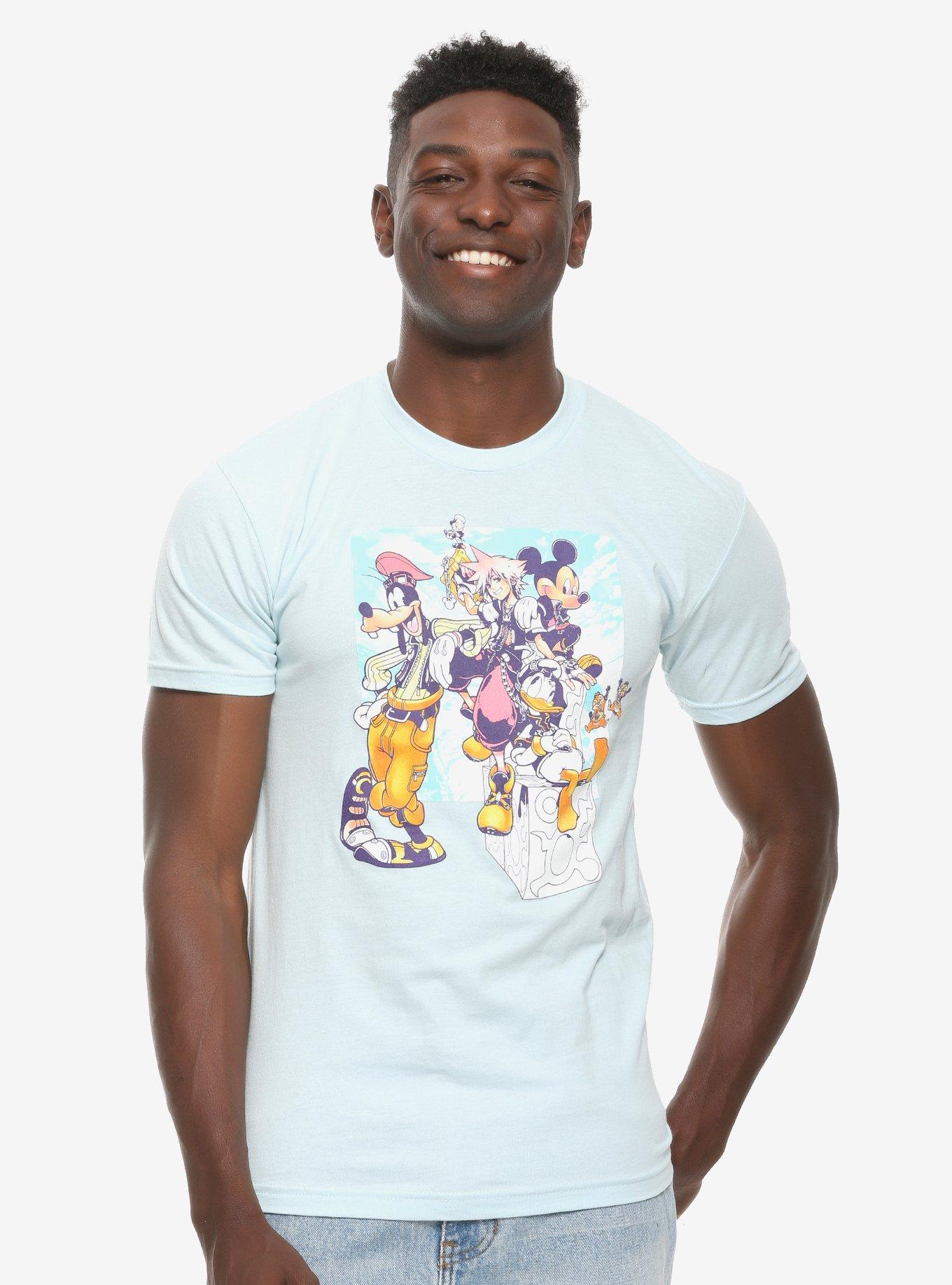 Disney Kingdom Hearts Gang's All Here T-Shirt - BoxLunch Exclusive, , alternate