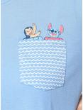 Disney Lilo & Stitch Float Pocket Womens T-Shirt - BoxLunch Exclusive, , alternate