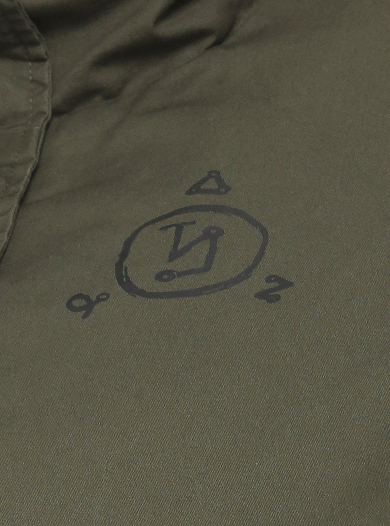 Supernatural Castiel Girls Cargo Jacket Plus Size Hot Topic