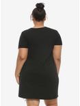 New Moon Who Dis Lace-Up Dress Plus Size, , alternate