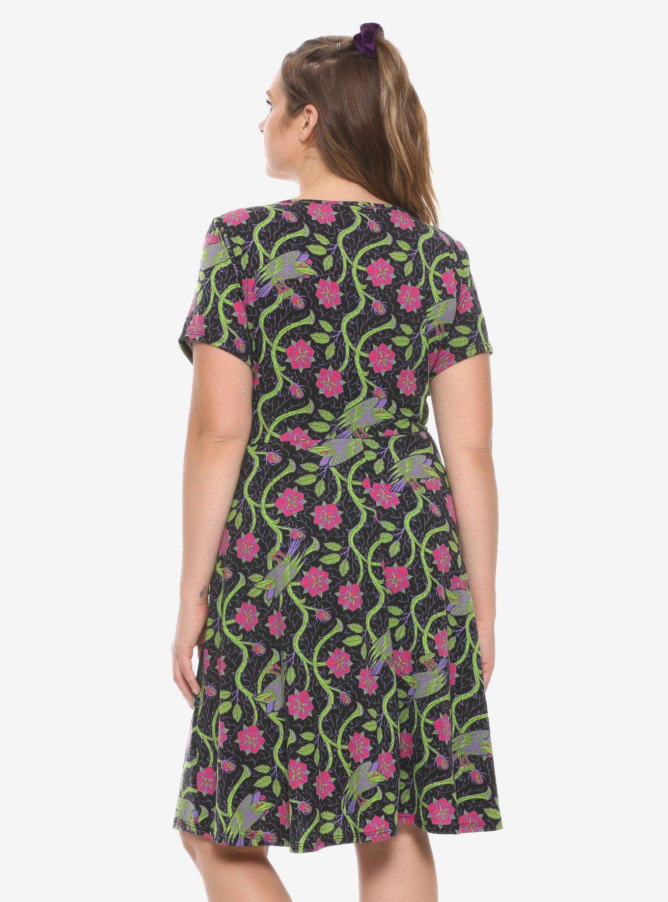 Disney Sleeping Beauty Maleficent Thorns Dress Plus Size, , alternate