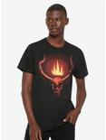 Hellboy Flaming Crown T-Shirt, MULTI, alternate