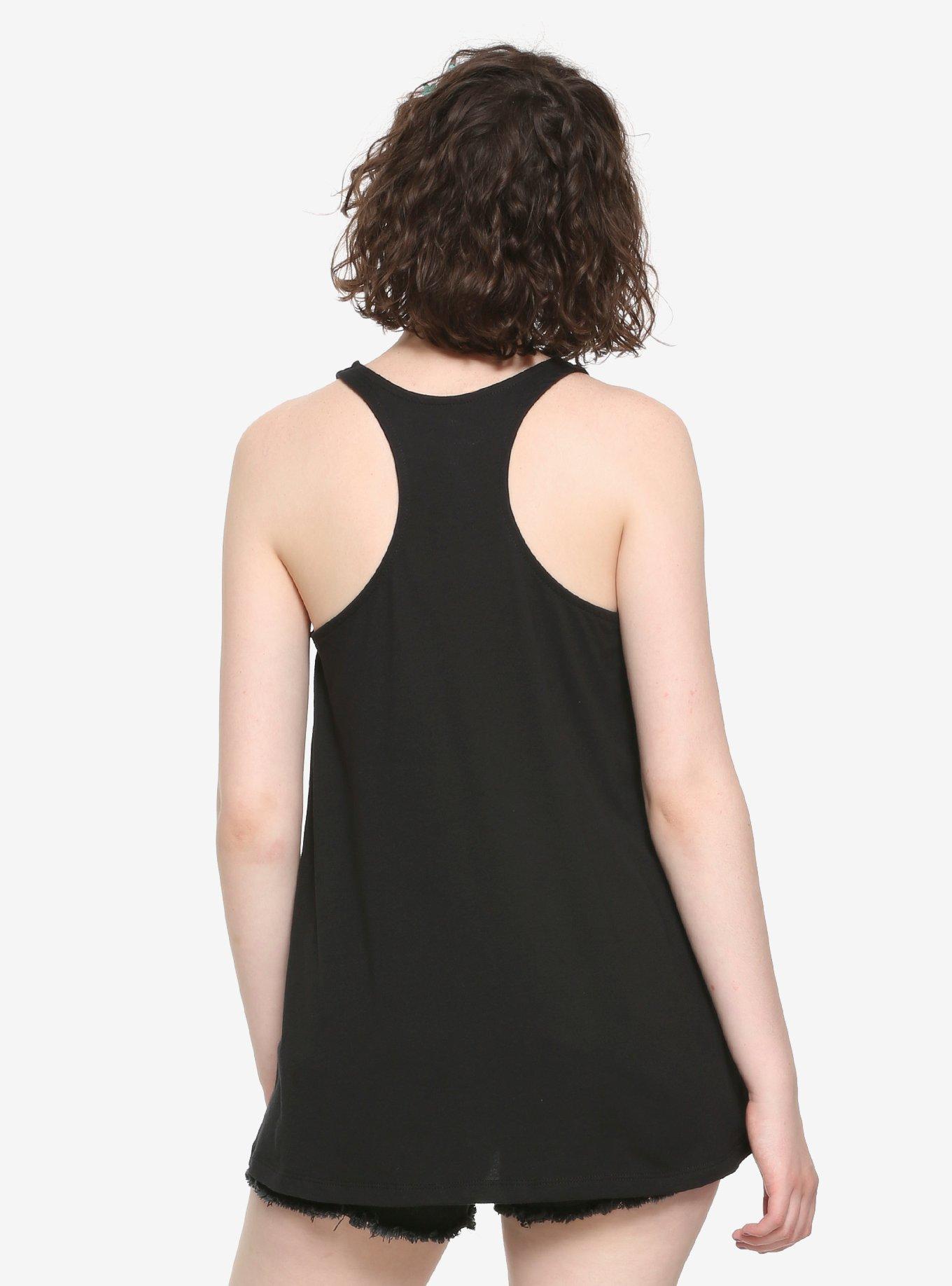 Coraline The Cat Portal Girls Tank Top, , alternate
