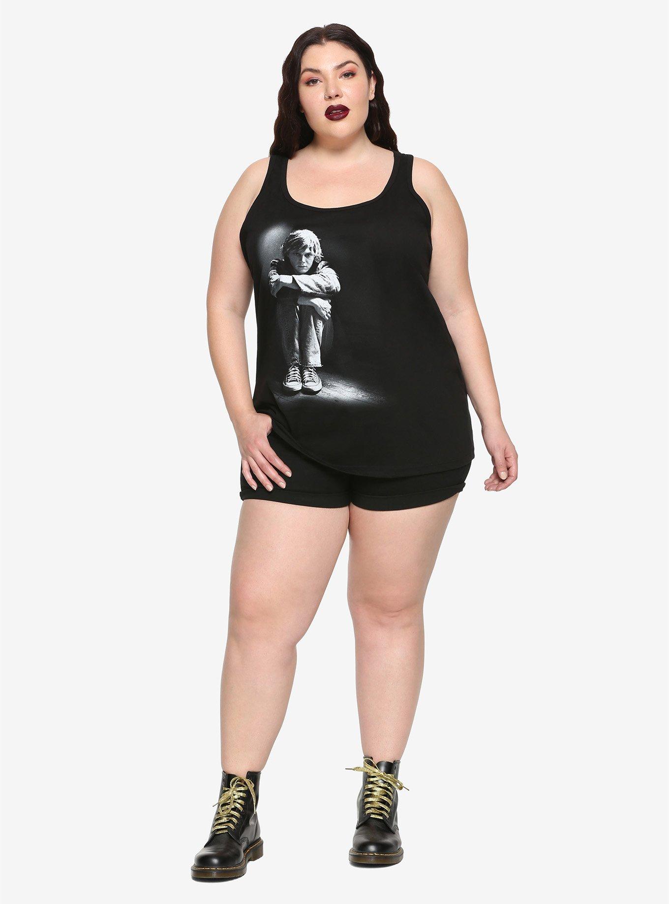 American Horror Story Tate Langdon Girls Tank Top Plus Size, WHITE, alternate