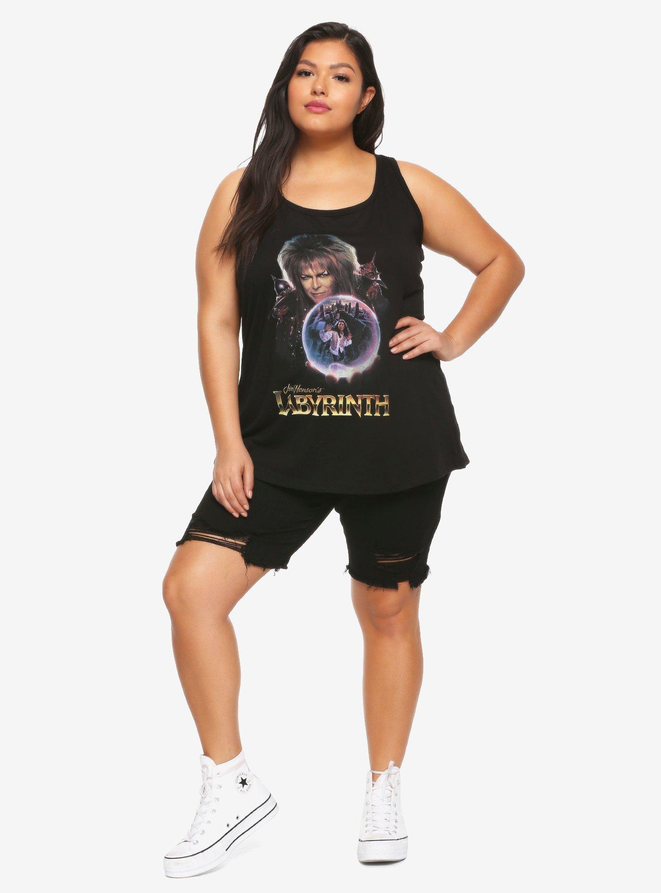 Labyrinth Movie Poster Girls Tank Top Plus Size, , alternate