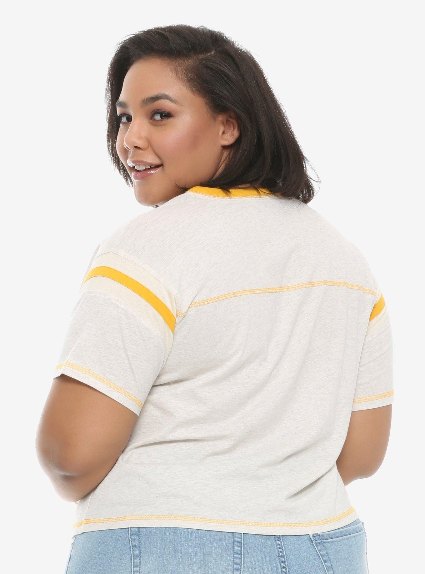 Her Universe Disney The Lion King Simba Nala Varsity Stripe T-Shirt Plus Size, , alternate