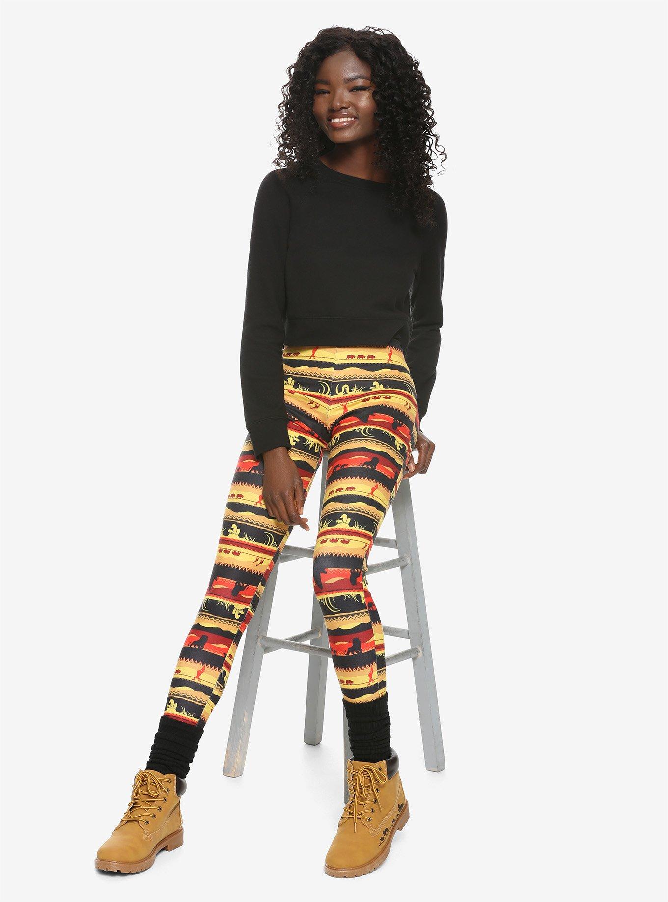 Her Universe Disney The Lion King Sunset Leggings, , alternate