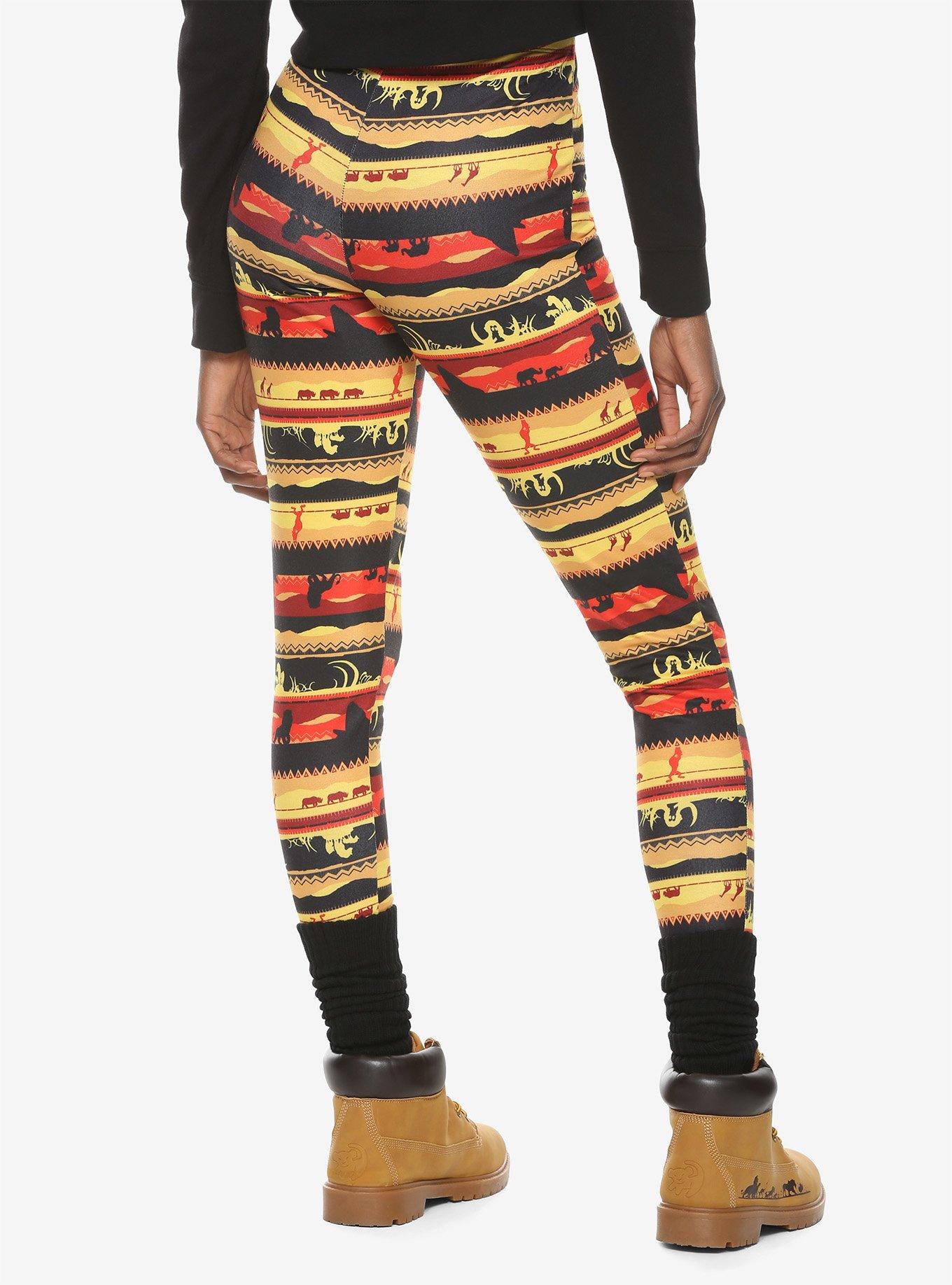 Her Universe Disney The Lion King Sunset Leggings, , alternate