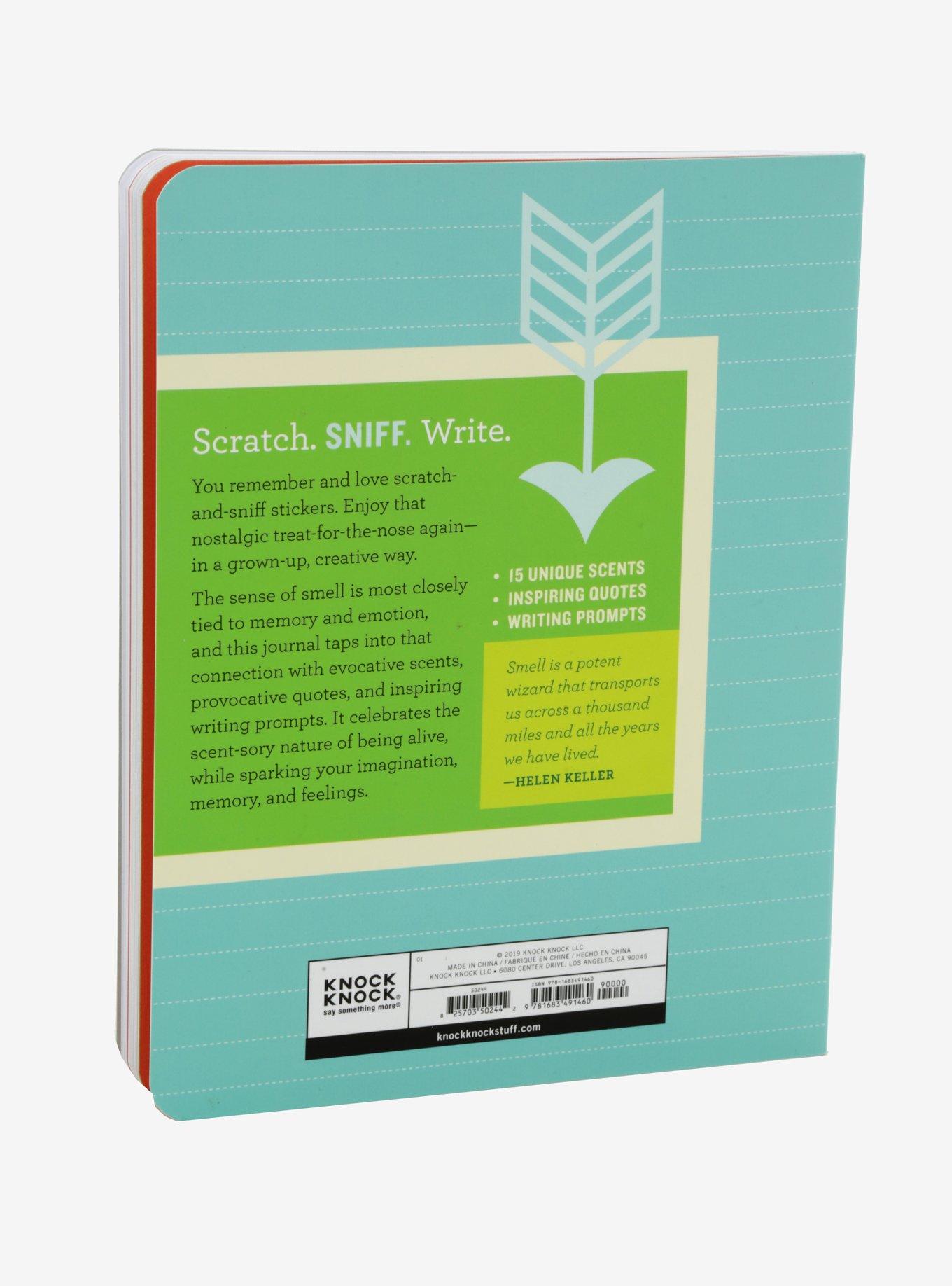 Scratch. Sniff. Write. A Uniquely Sensory Journal, , alternate