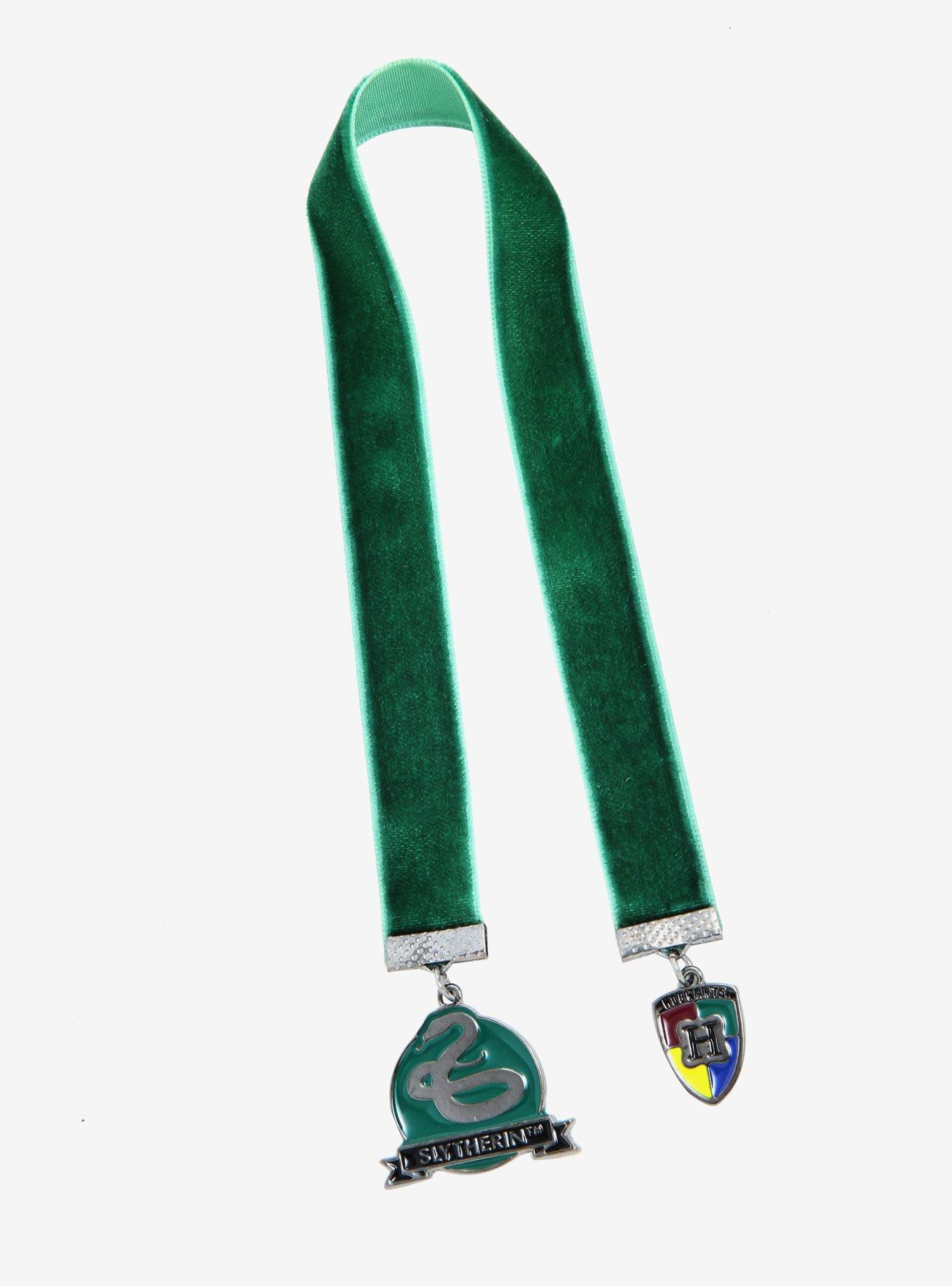 Harry Potter Velvet Slytherin Bookmark - BoxLunch Exclusive, , alternate
