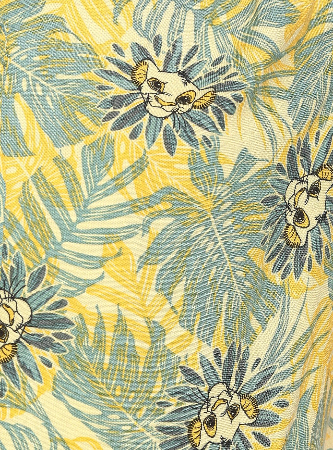 Disney The Lion King Women's Tie-Front Woven Top - BoxLunch Exclusive, , alternate