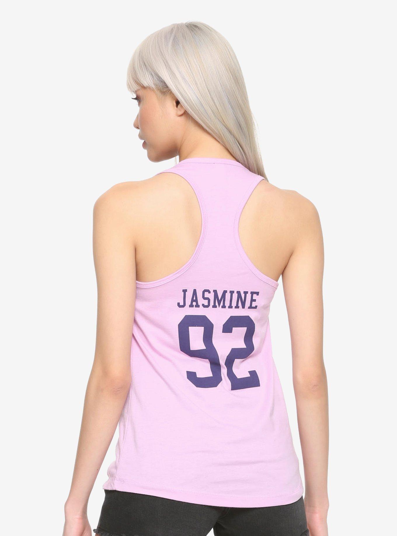 Disney Aladdin Jasmine Girls Varsity Tank Top, , alternate