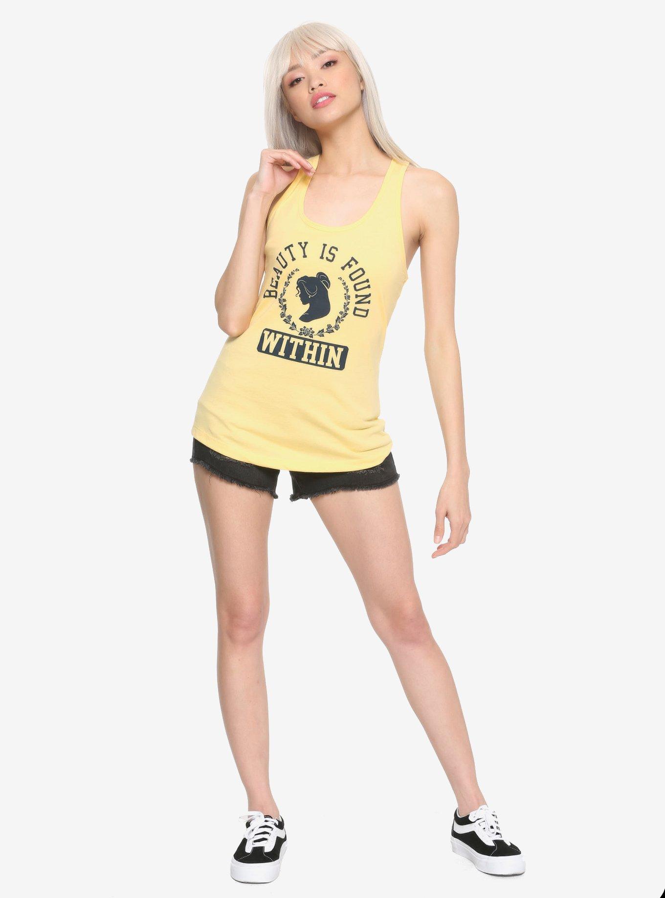 Disney Beauty And The Beast Girls Varsity Tank Top, , alternate - view 3