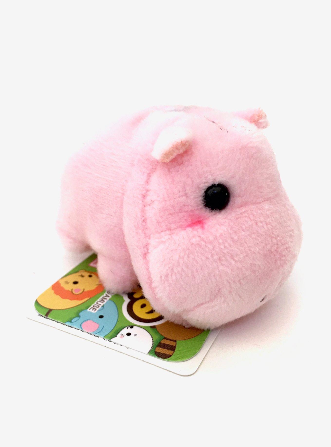 Pink Hippo 2 Inch Plush, , alternate