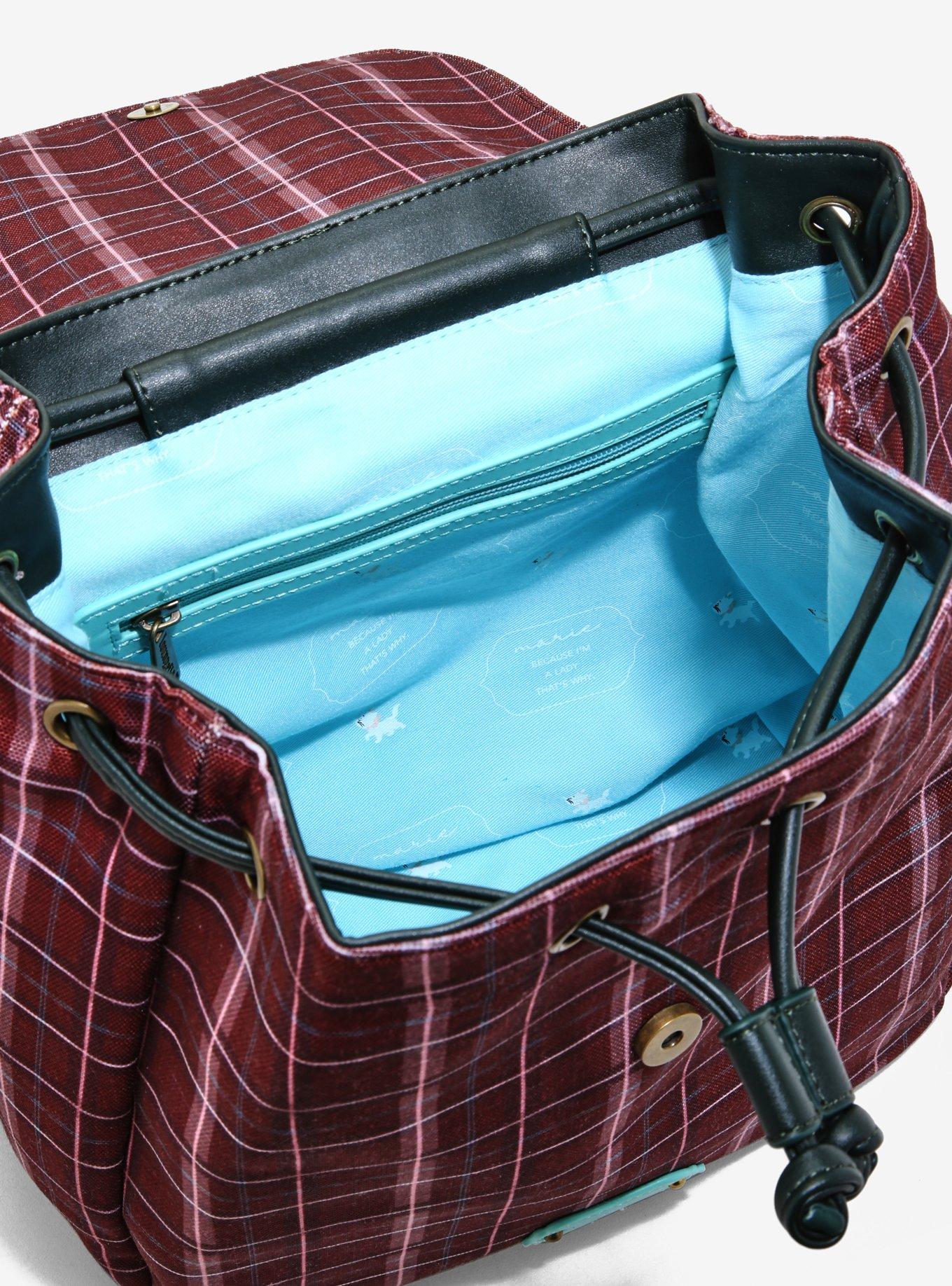 Loungefly Disney The Aristocats Plaid Rucksack - BoxLunch Exclusive, , alternate