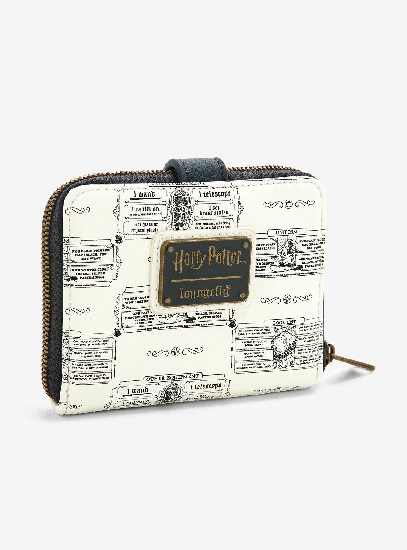 Loungefly Harry Potter School List Small Wallet - BoxLunch Exclusive, , alternate