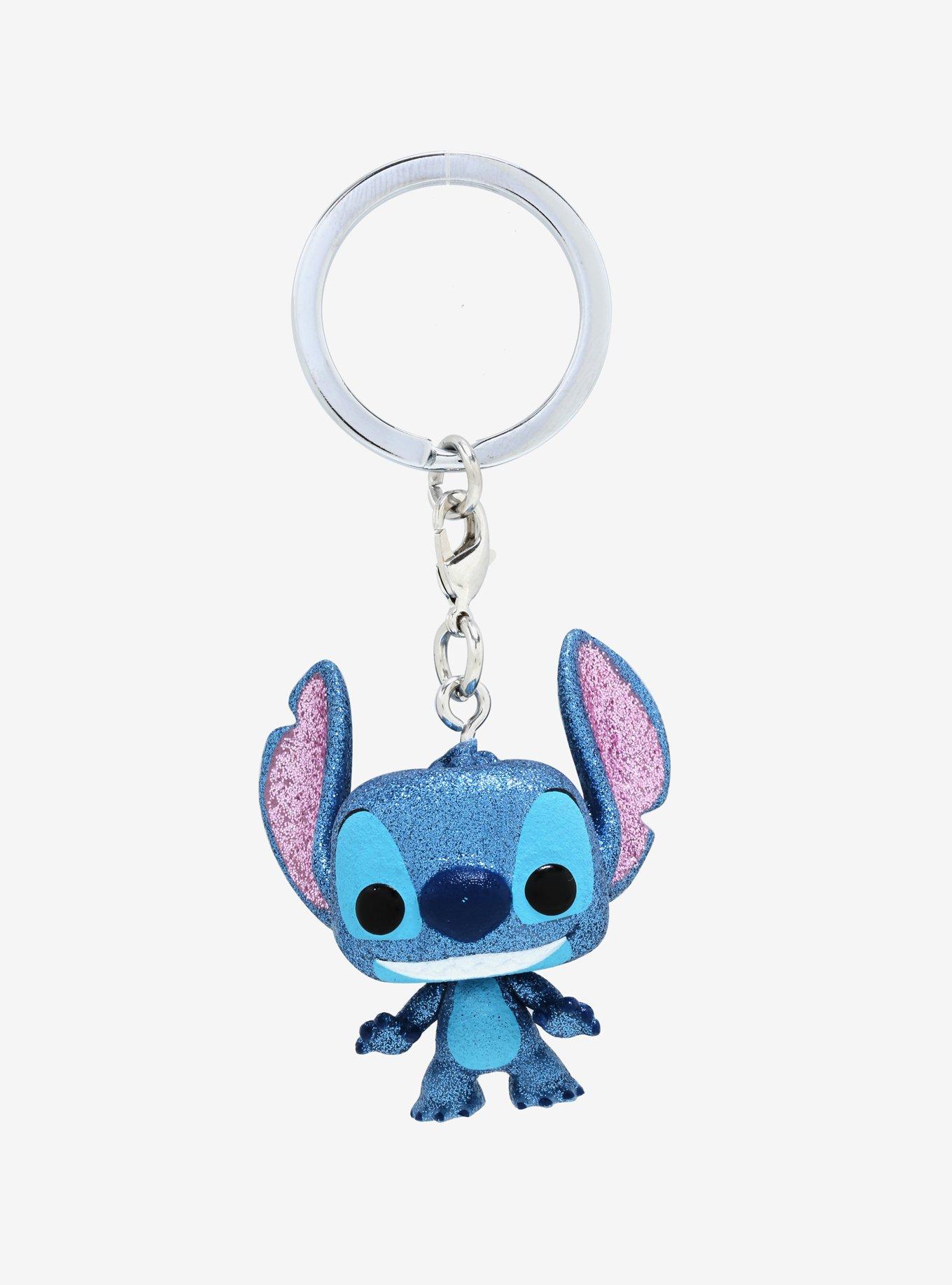 Funko Pocket Pop! Disney Lilo & Stitch Diamond Collection Stitch Vinyl Keychain - BoxLunch Exclusive, , alternate