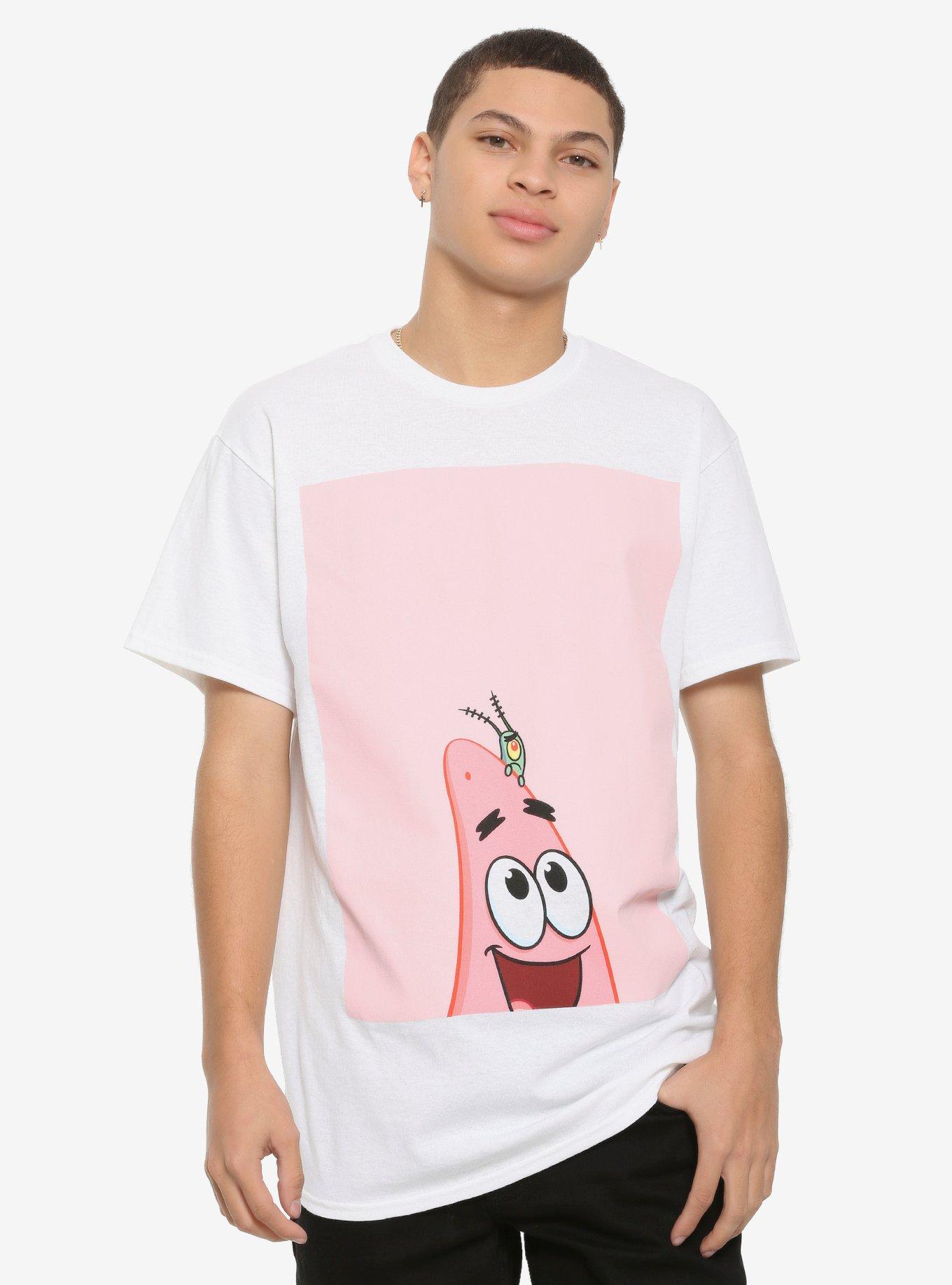 SpongeBob SquarePants Patrick Plankton T-Shirt, PINK, alternate