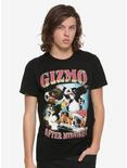 Gizmo WB Studio Gremlins Front Print T-Shirt Black