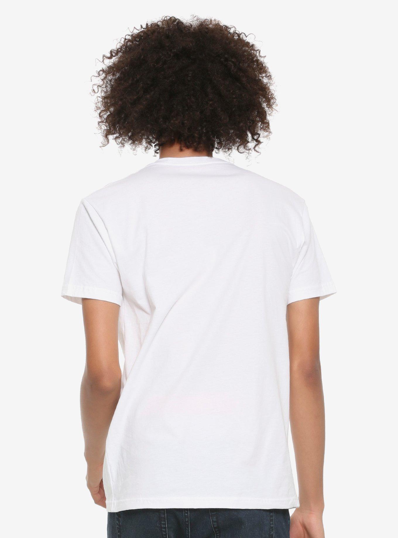 Marvel Captain Marvel Bar Logo T-Shirt, WHITE, alternate