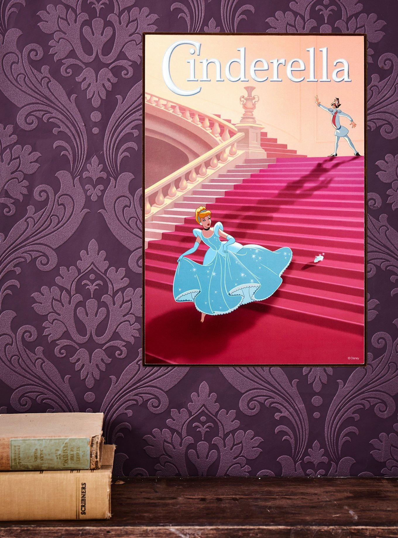 Disney Cinderella Staircase Wood Wall Art, , alternate