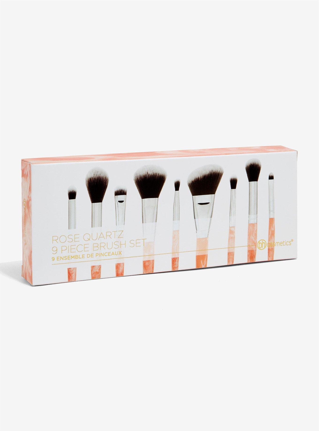 BH Cosmetics Rose Quartz Makeup Brush Set, , alternate