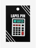 Hello Calculator Enamel Pin, , alternate
