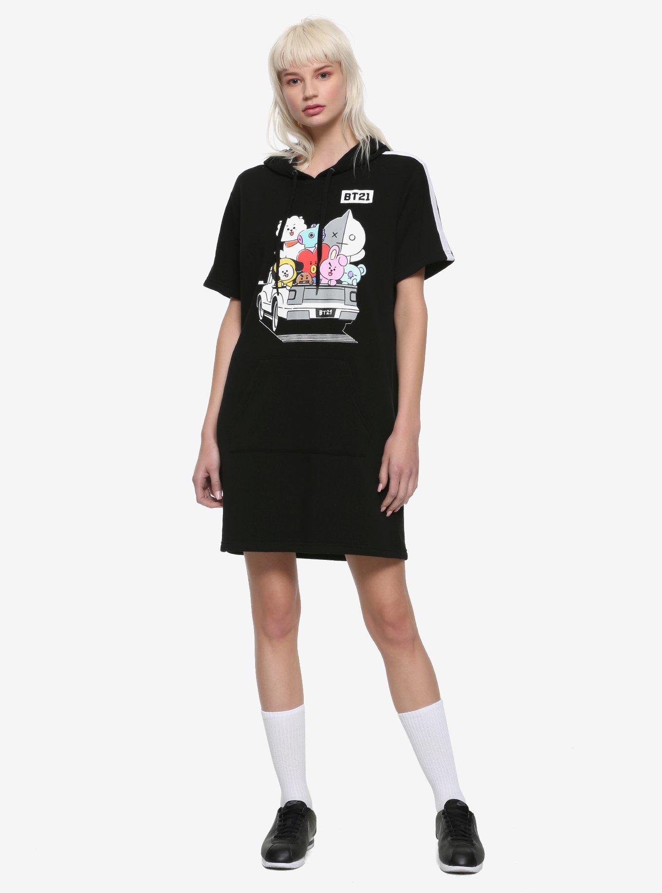 BT21 Hoodie Dress Hot Topic Exclusive, , alternate