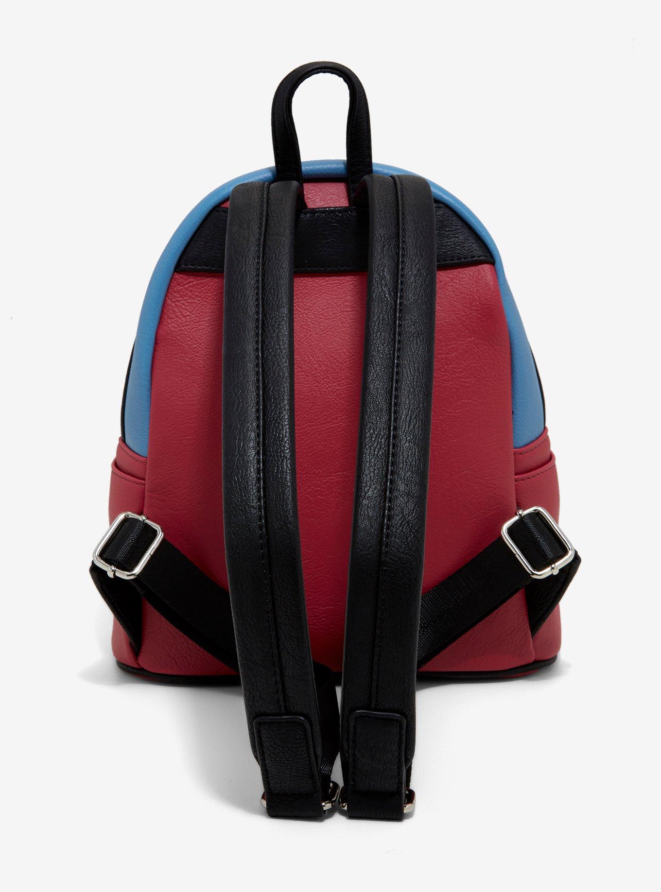 Loungefly Stranger Things Upside Down Color-Block Mini Backpack 2019 Summer Convention Exclusive, , alternate