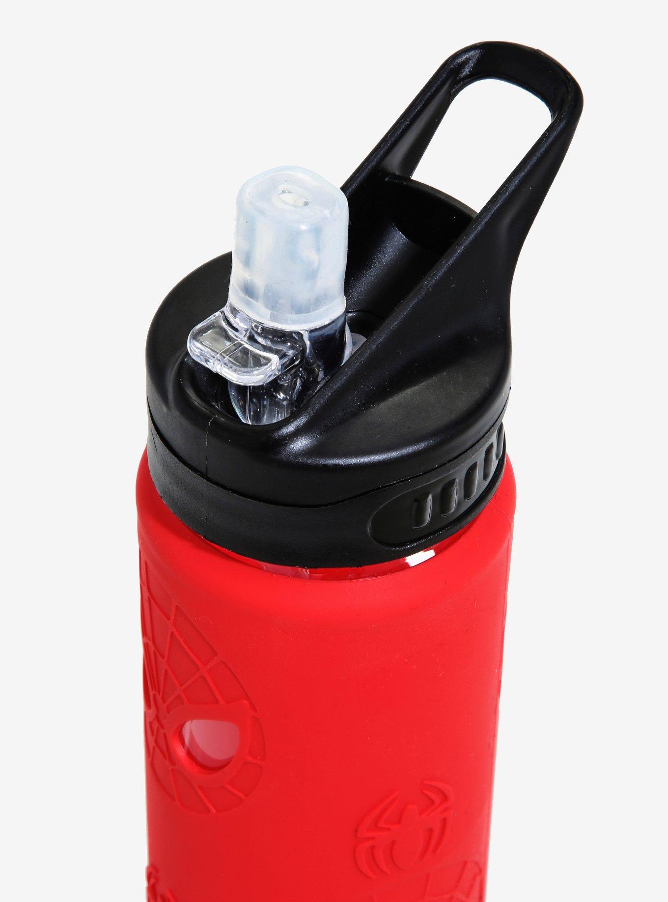 Marvel Spider-Man Glass Bottle with Silicone Sleeve, , alternate