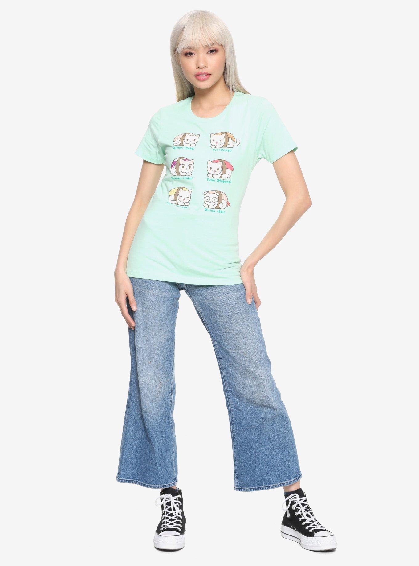 Sushi Cat Buffet Girls T-Shirt, MULTI, alternate