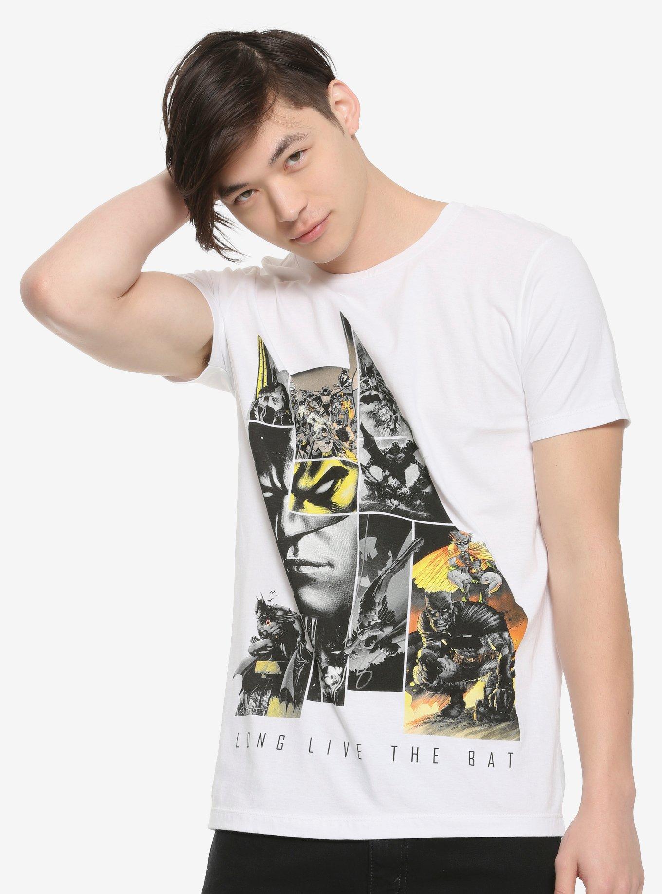 Batman 80th Anniversary Long Live The Bat T-Shirt, BLACK, alternate
