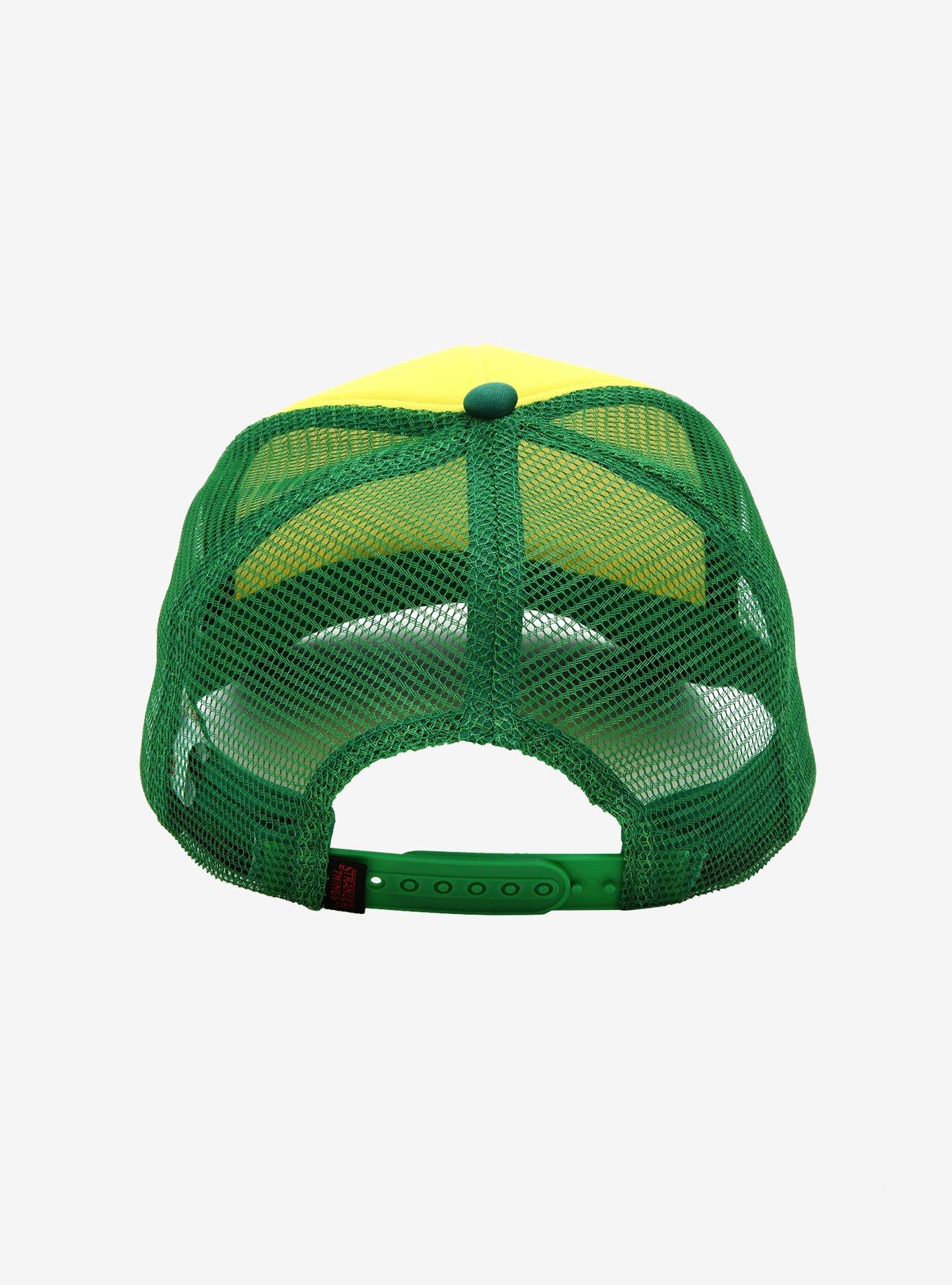 Stranger Things Dustin Camp Know Where Cosplay Trucker Hat, , alternate