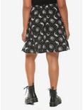 Black & White Celestial Skirt Plus Size, , alternate