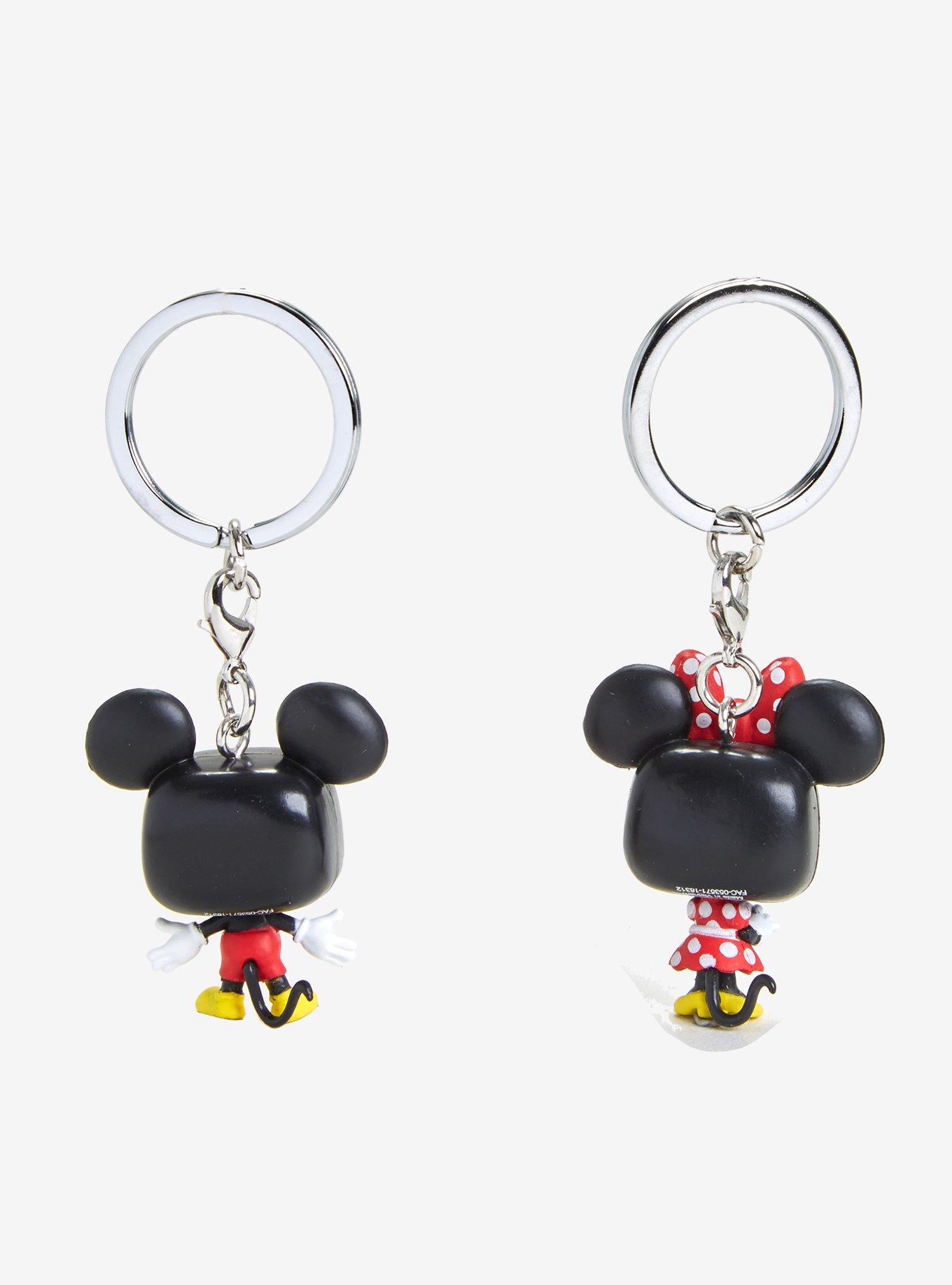 Funko Pocket Pop! Disney Mickey Mouse & Minnie Mouse Vinyl Key Chain Set, , alternate