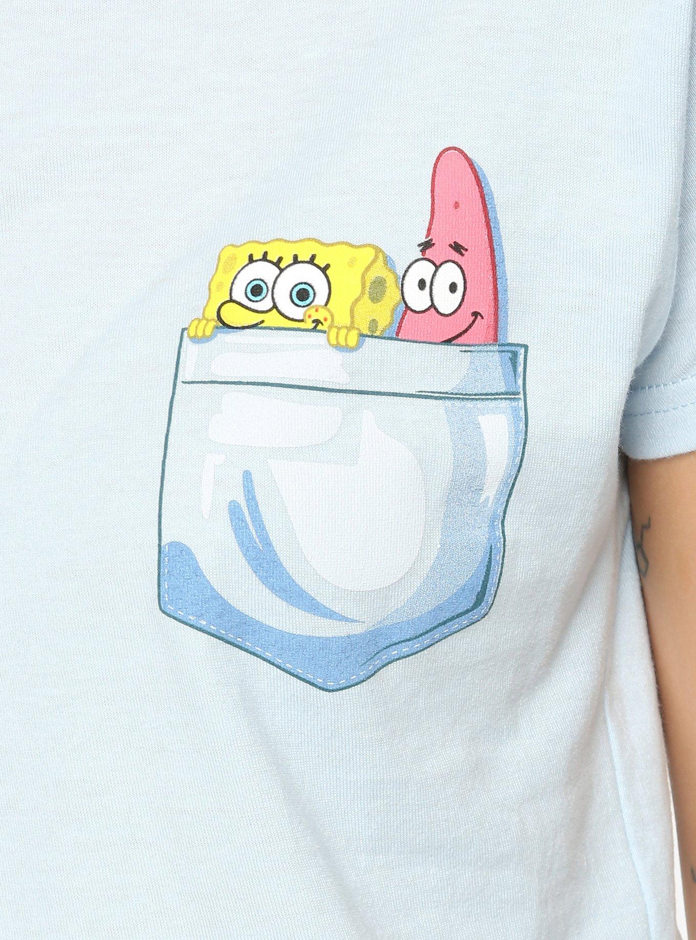 SpongeBob SquarePants Pocket Full Of Sponge Girls T-Shirt, MULTI, alternate