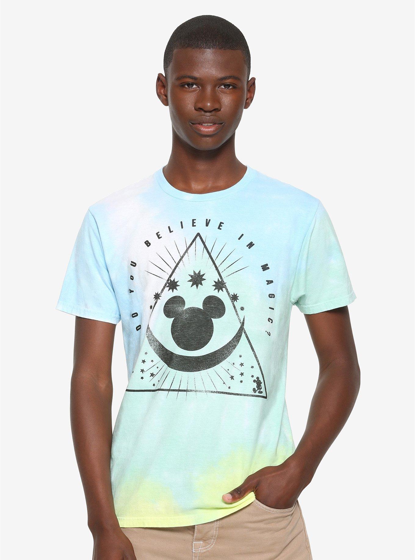 Disney Do You Believe In Magic Tie-Dye T-Shirt, MULTI, alternate