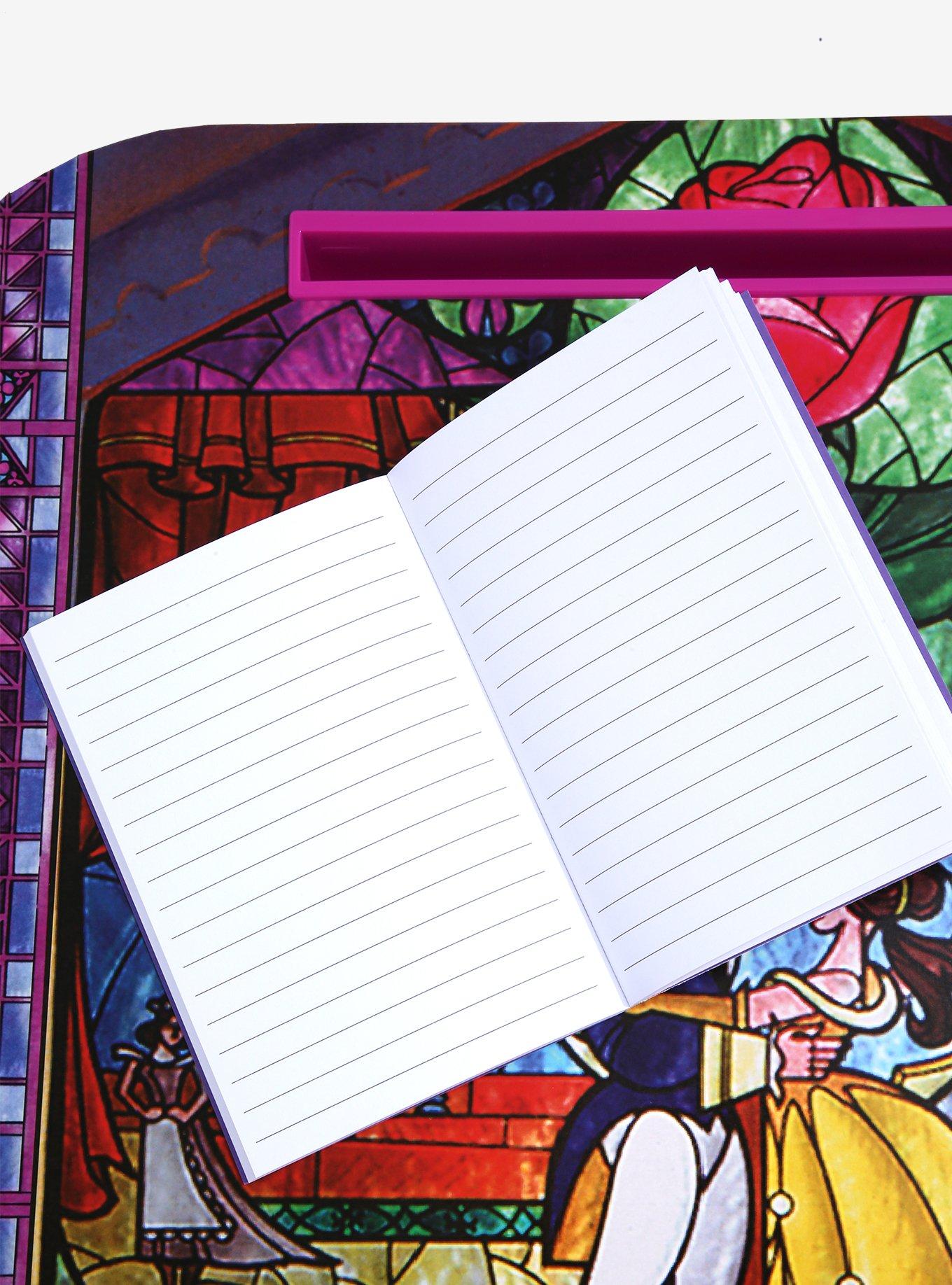 Disney Beauty and the Beast Lap Desk & Notebook Set, , alternate