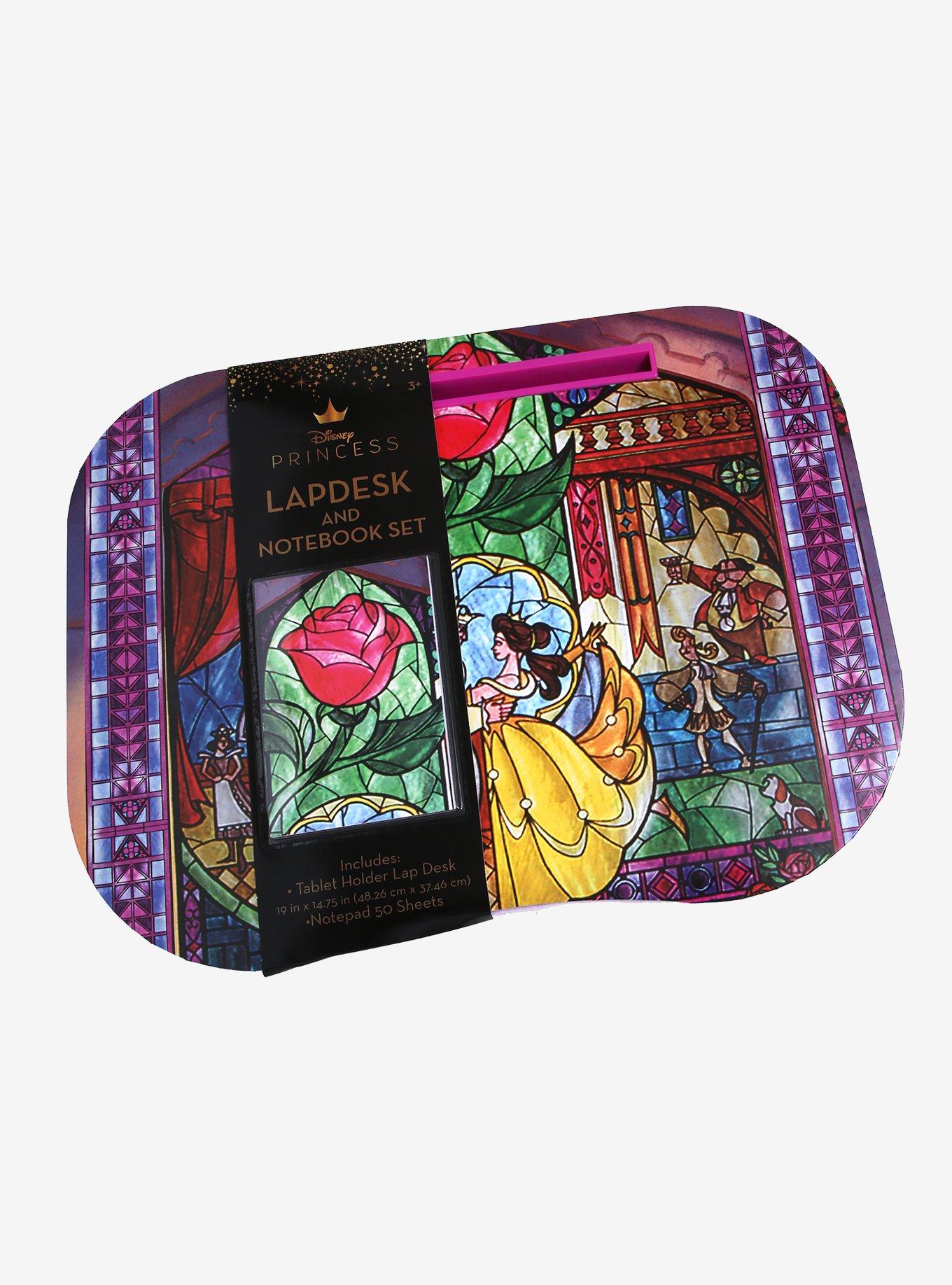 Disney Beauty and the Beast Lap Desk & Notebook Set, , alternate