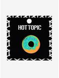 Rainbow Donut With Sprinkles Anodized Enamel Pin, , alternate